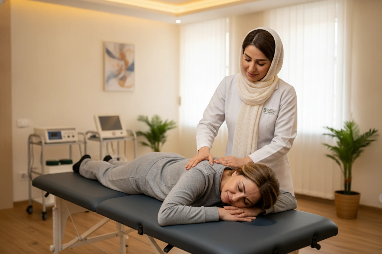توانبخشی فیبرومیالژیا با فیزیوتراپی